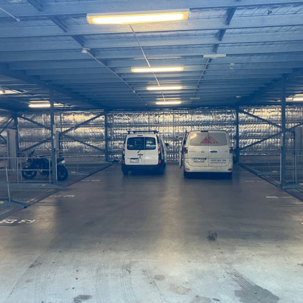 SDA Car Stacker Servicing On Site
